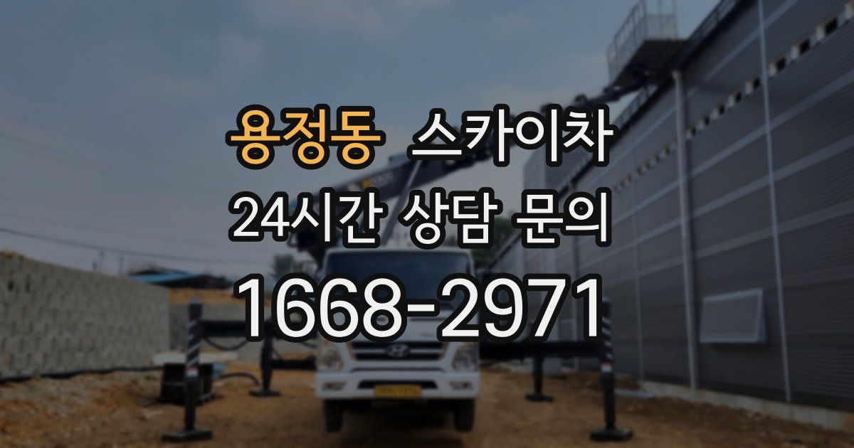 용정동 스카이차