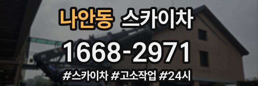 나안동 스카이차