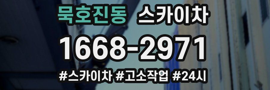 묵호진동 스카이차