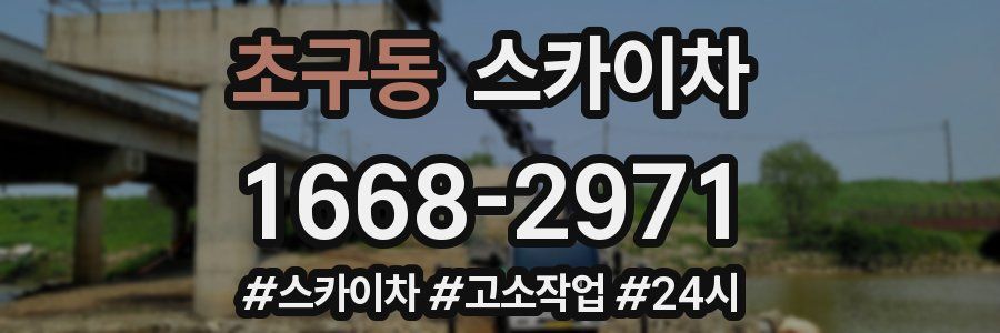 초구동 스카이차