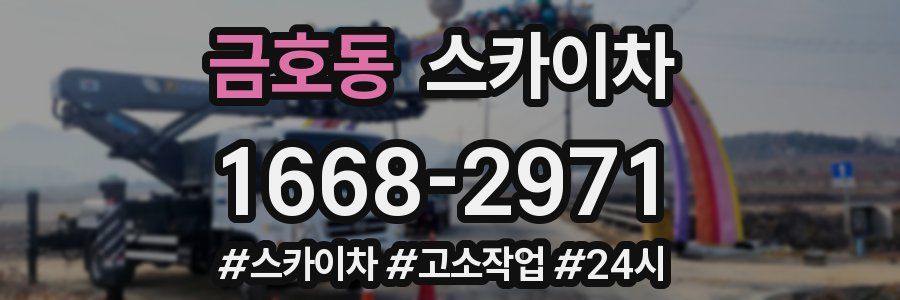 금호동 스카이차