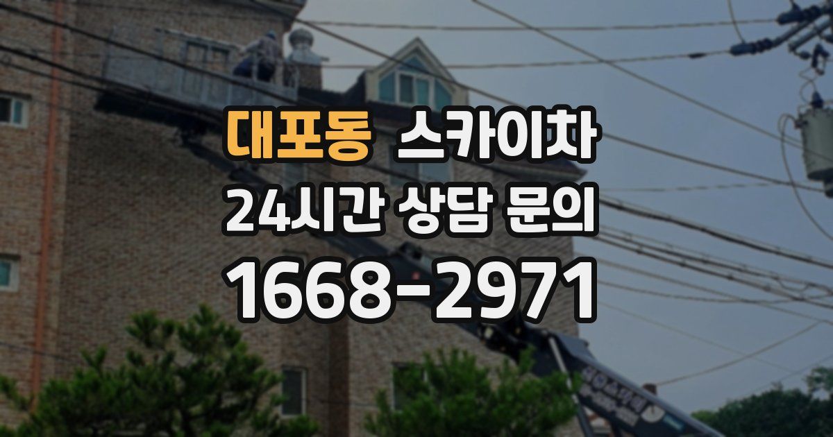 대포동 스카이차