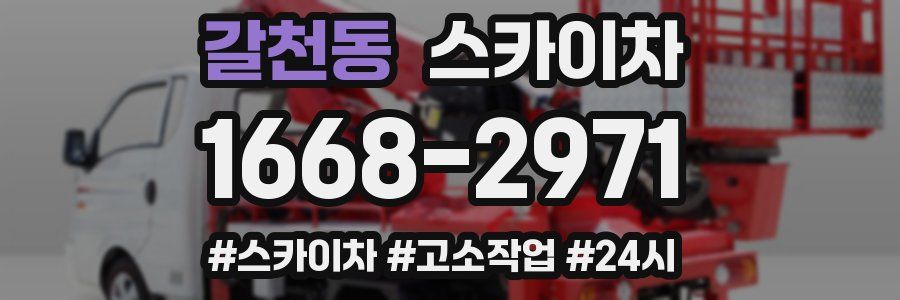 갈천동 스카이차