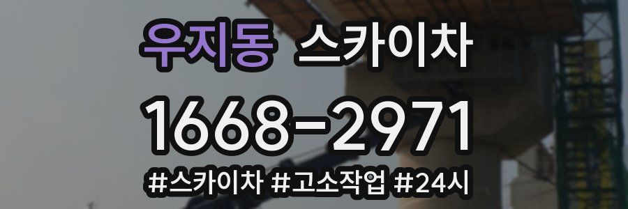 우지동 스카이차