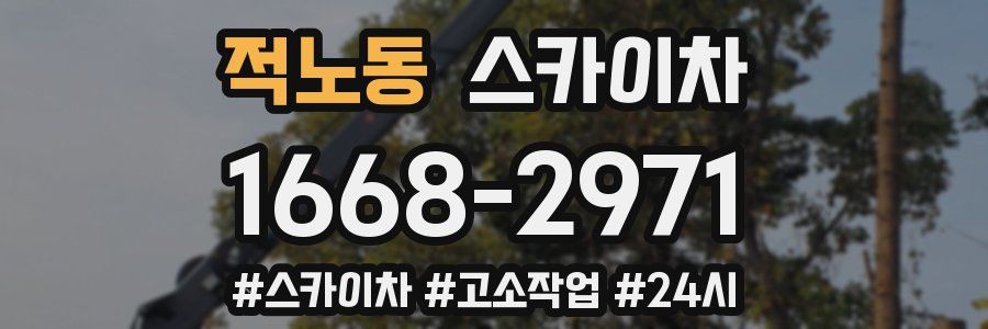 적노동 스카이차