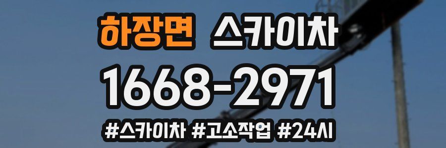 하장면 스카이차