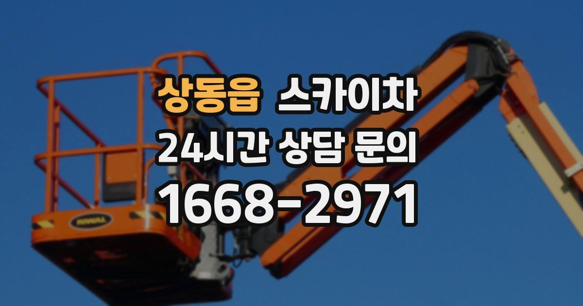 상동읍 스카이차