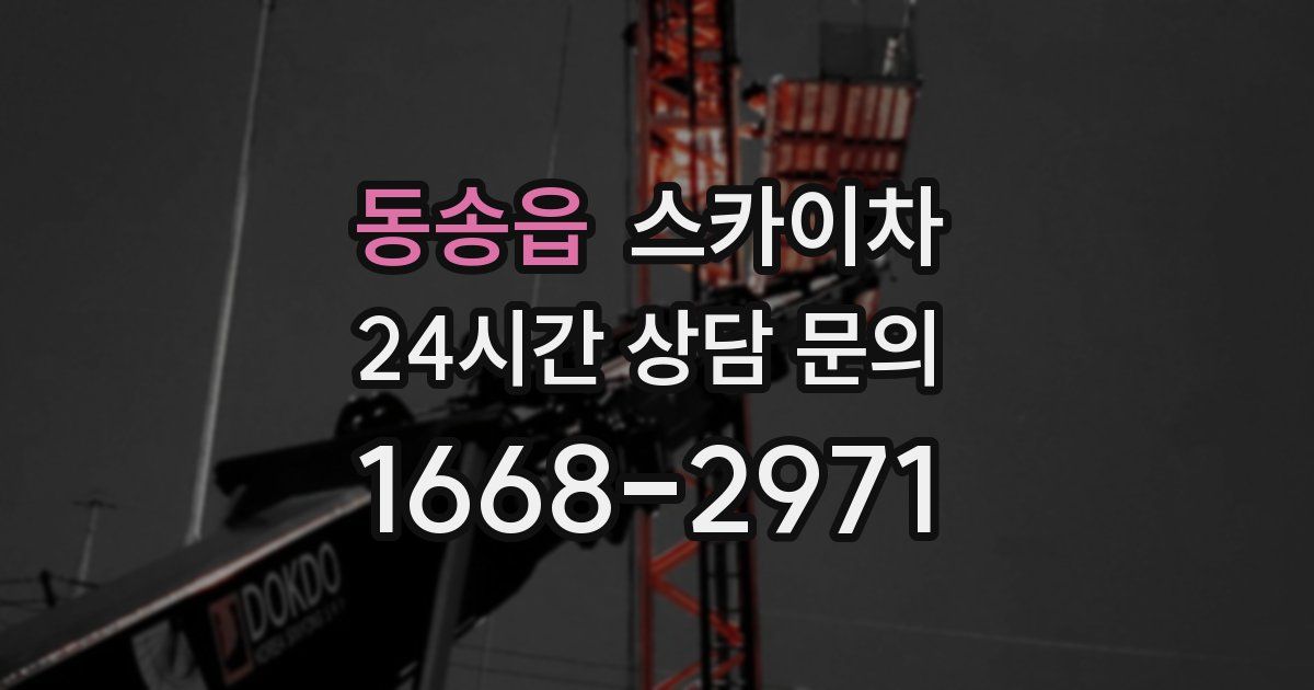 동송읍 스카이차