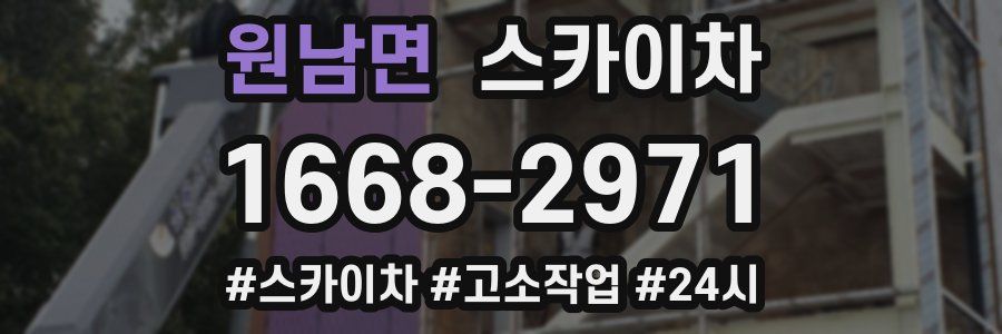 원남면 스카이차