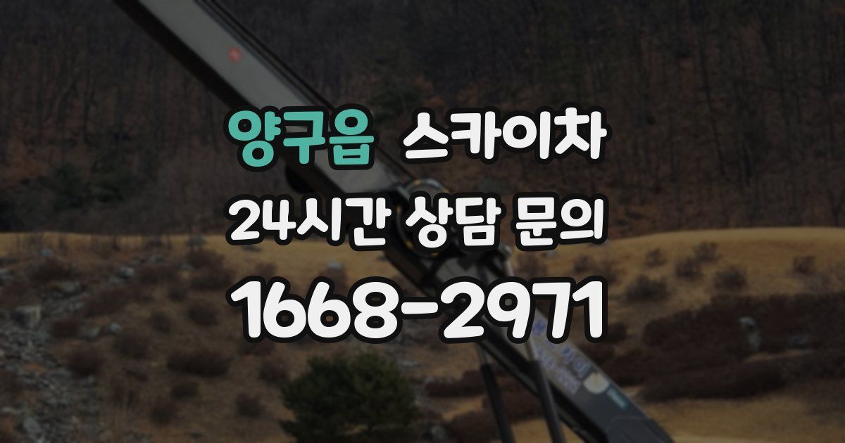 양구읍 스카이차