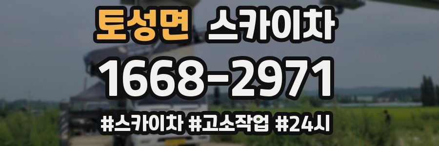 토성면 스카이차