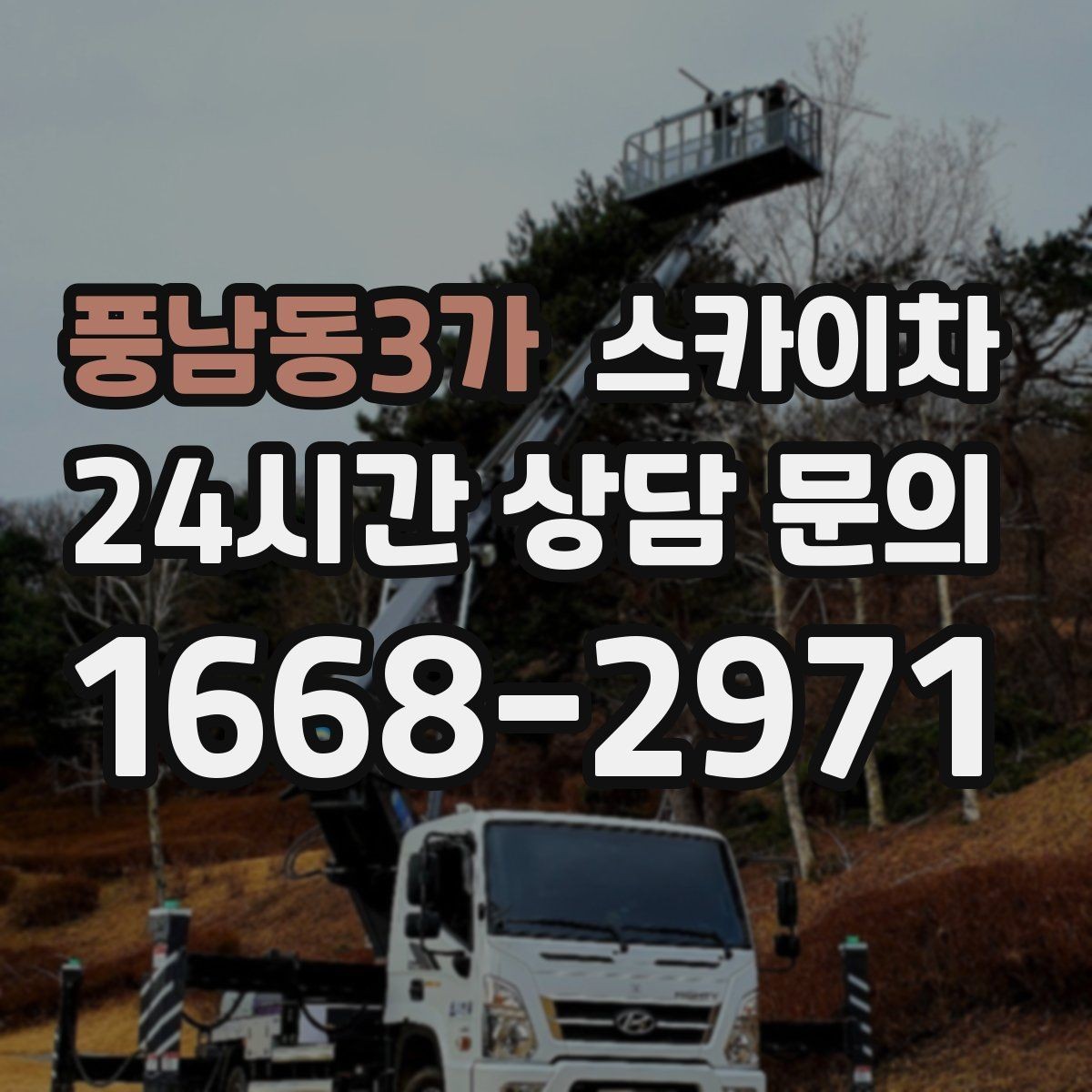 풍남동3가 스카이차 작업 가능 여부를 빠르게 판단하는 기준