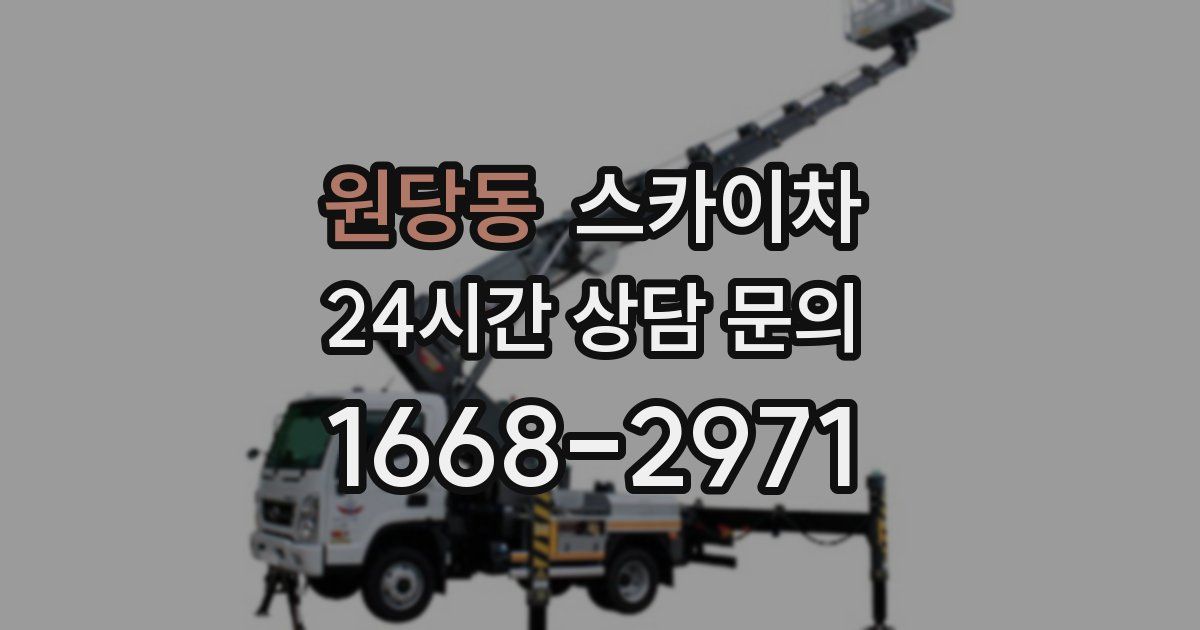 원당동 스카이차