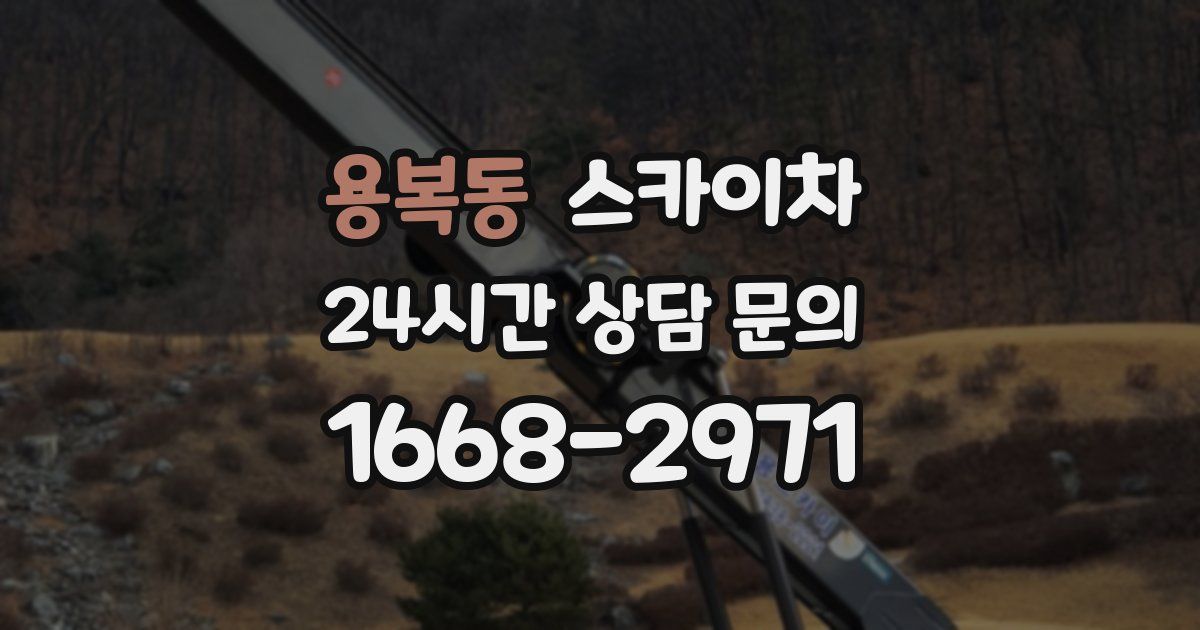 용복동 스카이차