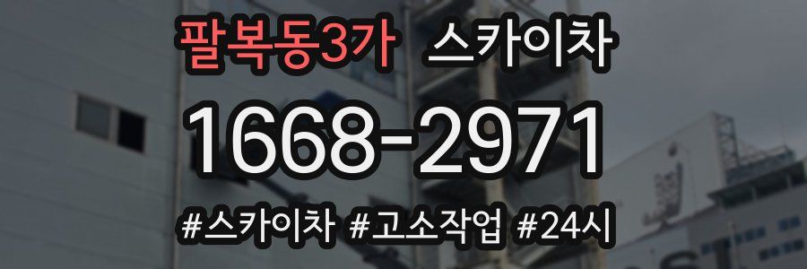 팔복동3가 스카이차