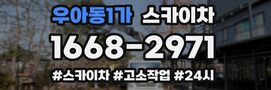 우아동1가 스카이차