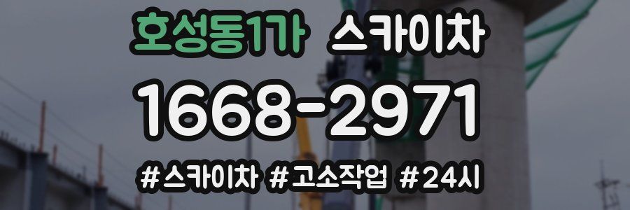 호성동1가 스카이차