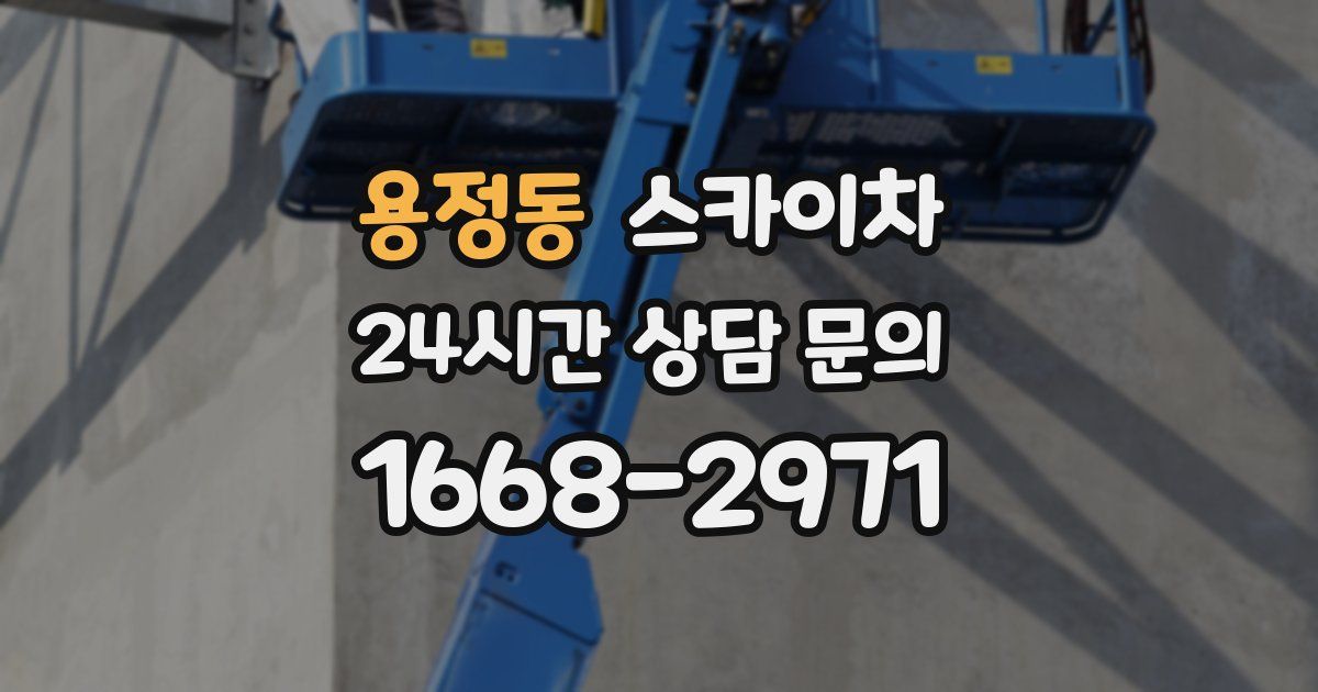 용정동 스카이차