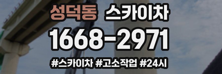 성덕동 스카이차