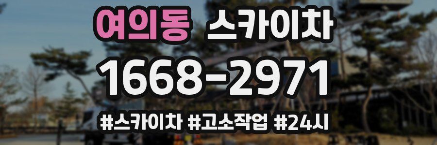 여의동 스카이차