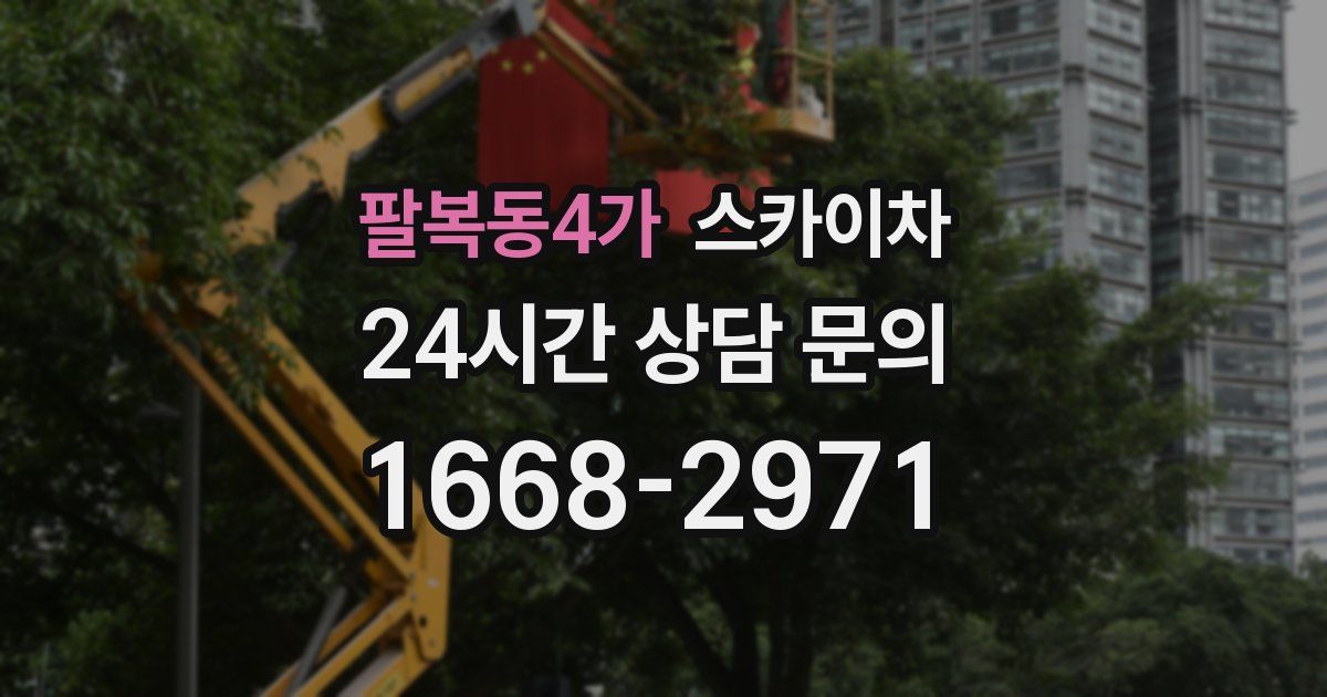 팔복동4가 스카이차