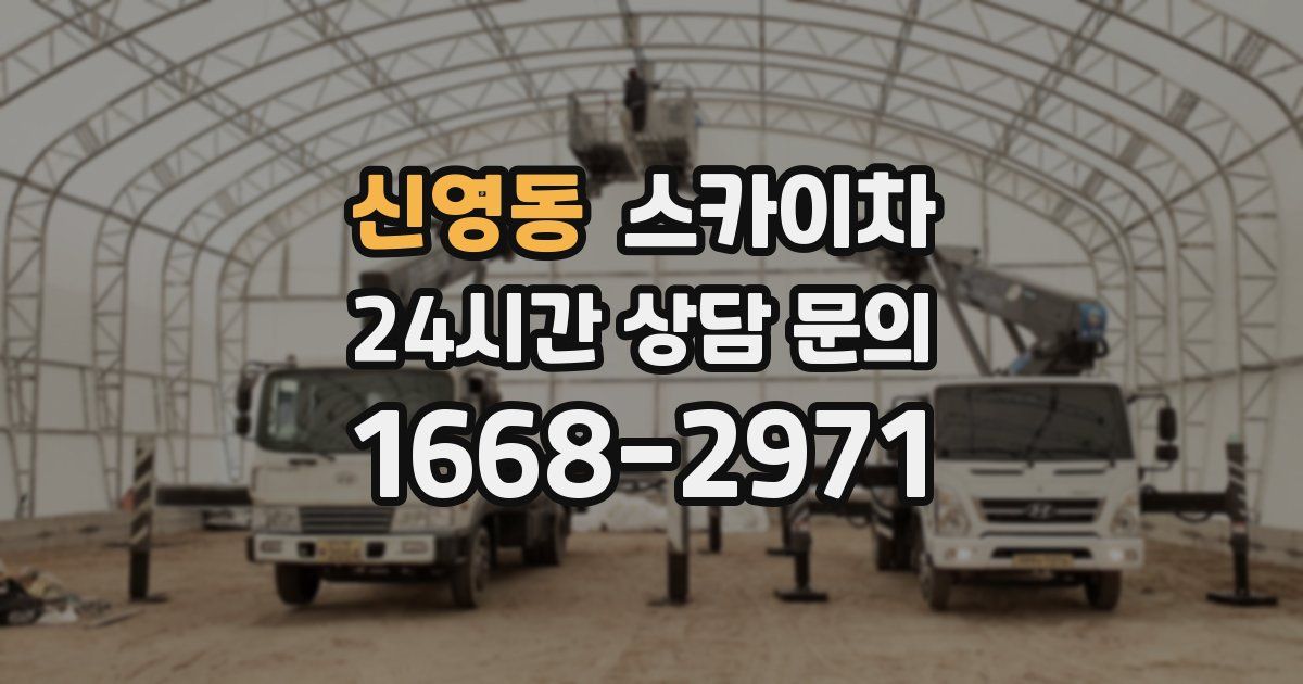 신영동 스카이차
