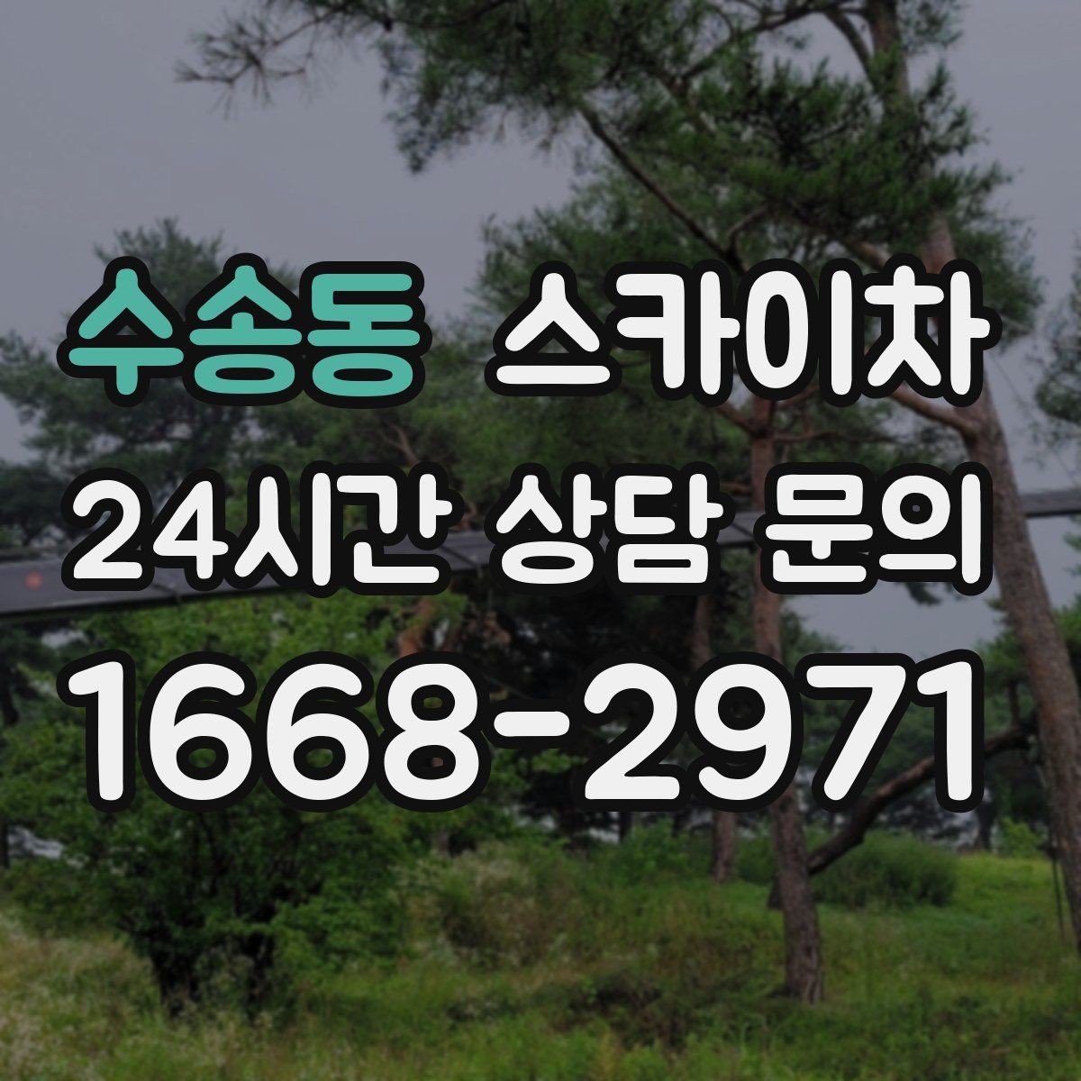 수송동 스카이차 간판 교체 일정이 촉박할 때 대처