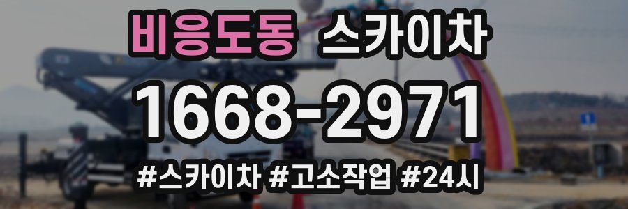 비응도동 스카이차