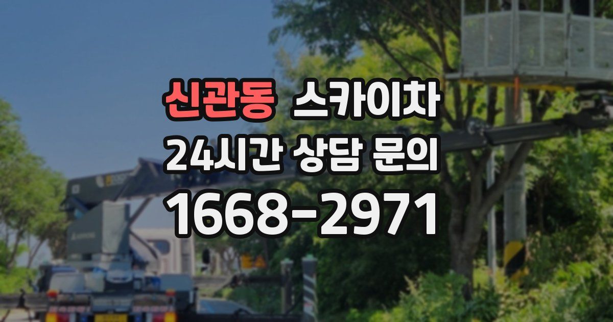 신관동 스카이차