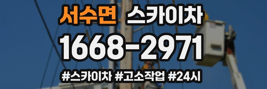 서수면 스카이차