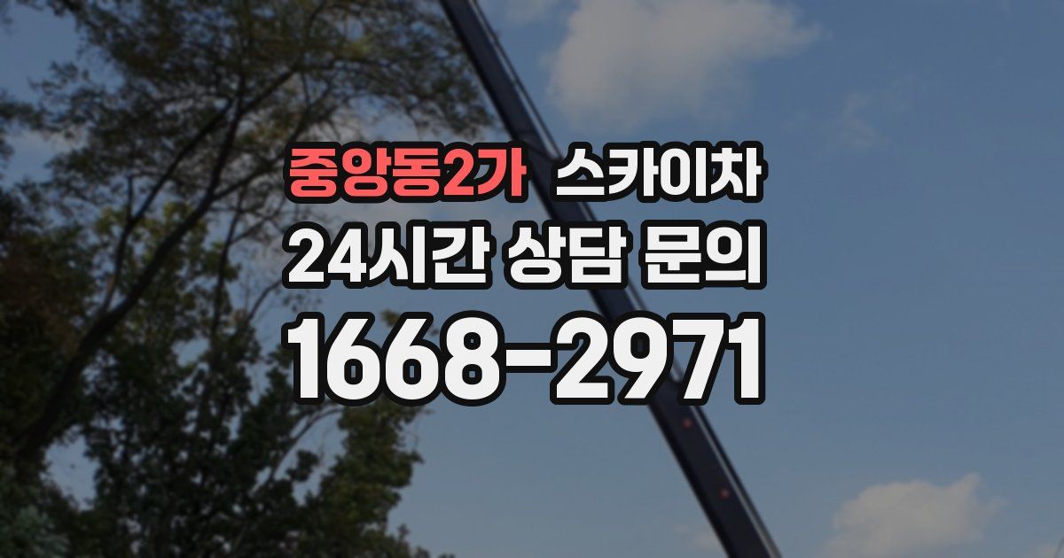 중앙동2가 스카이차