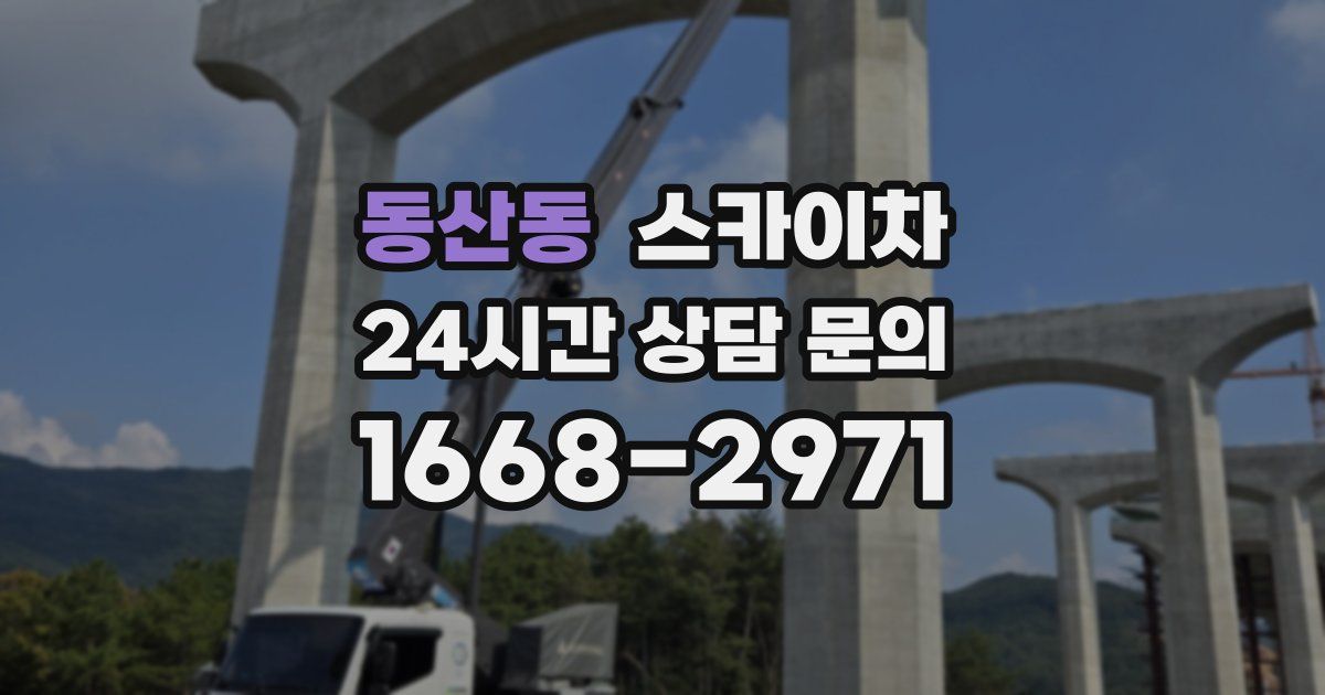 동산동 스카이차