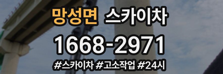 망성면 스카이차