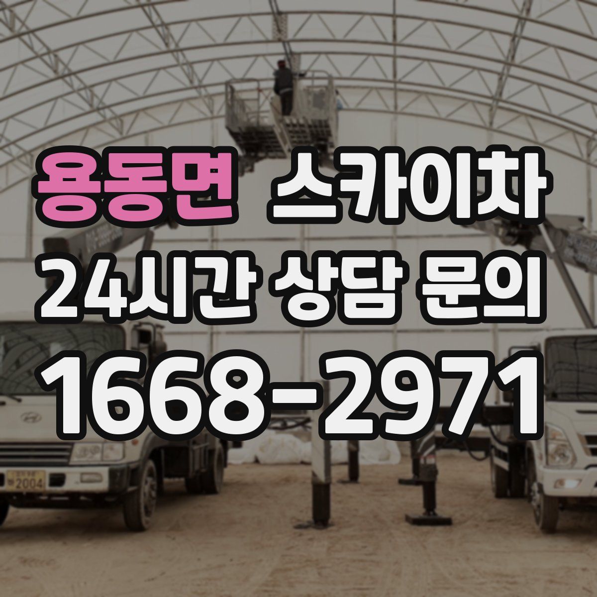 용동면 스카이차