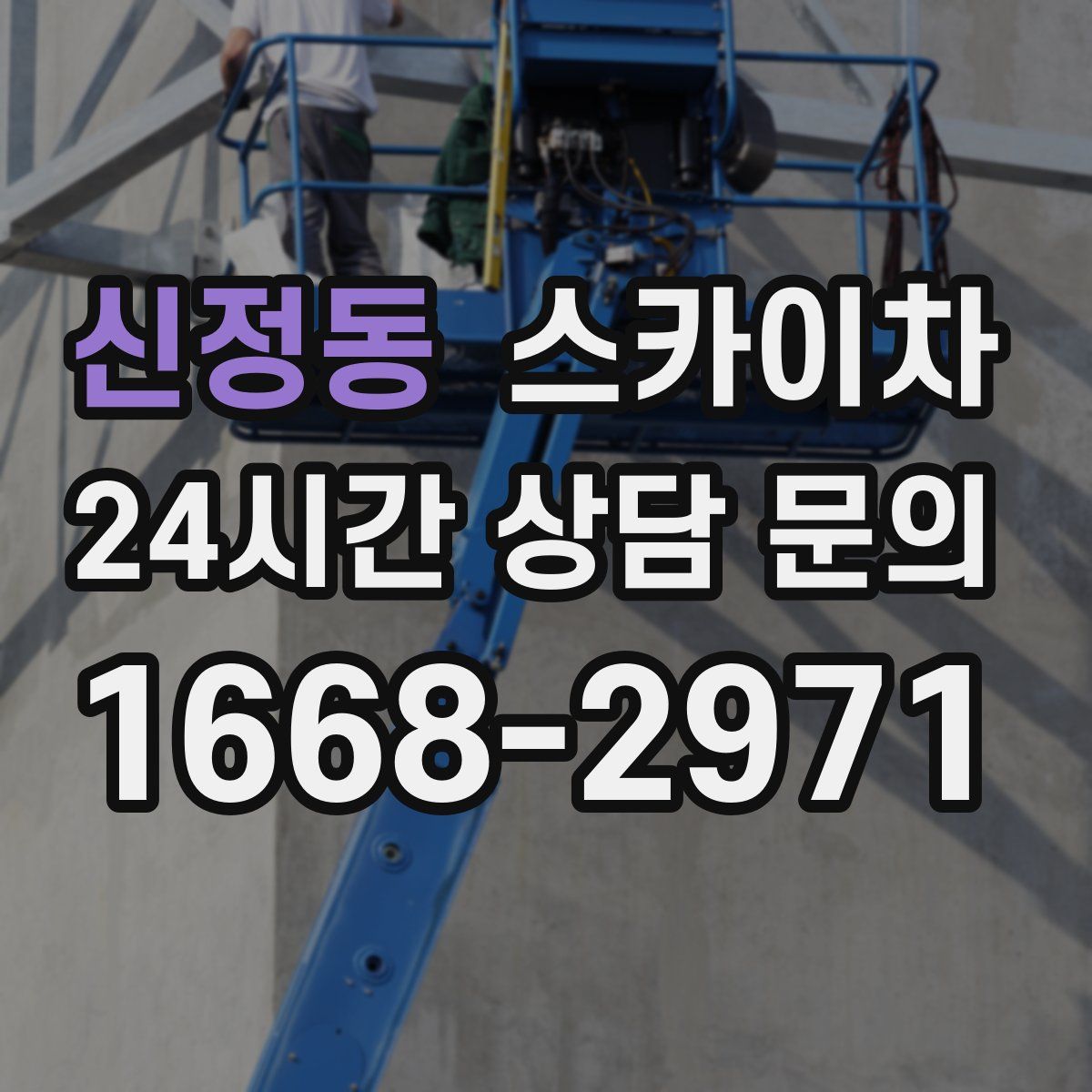 신정동 스카이차