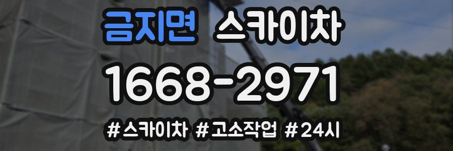 금지면 스카이차