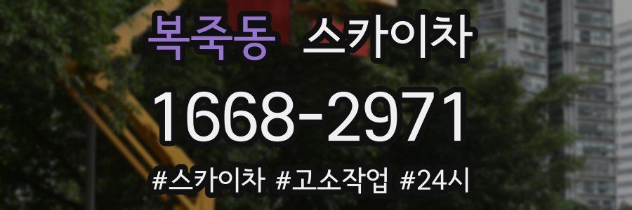 복죽동 스카이차