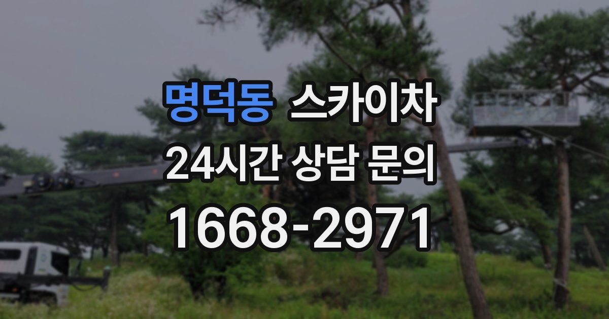 명덕동 스카이차