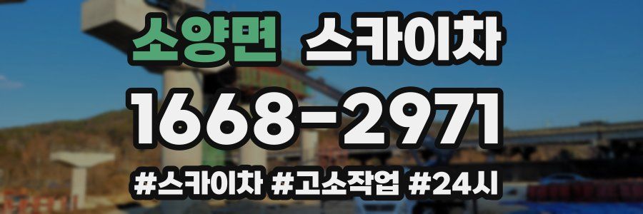 소양면 스카이차