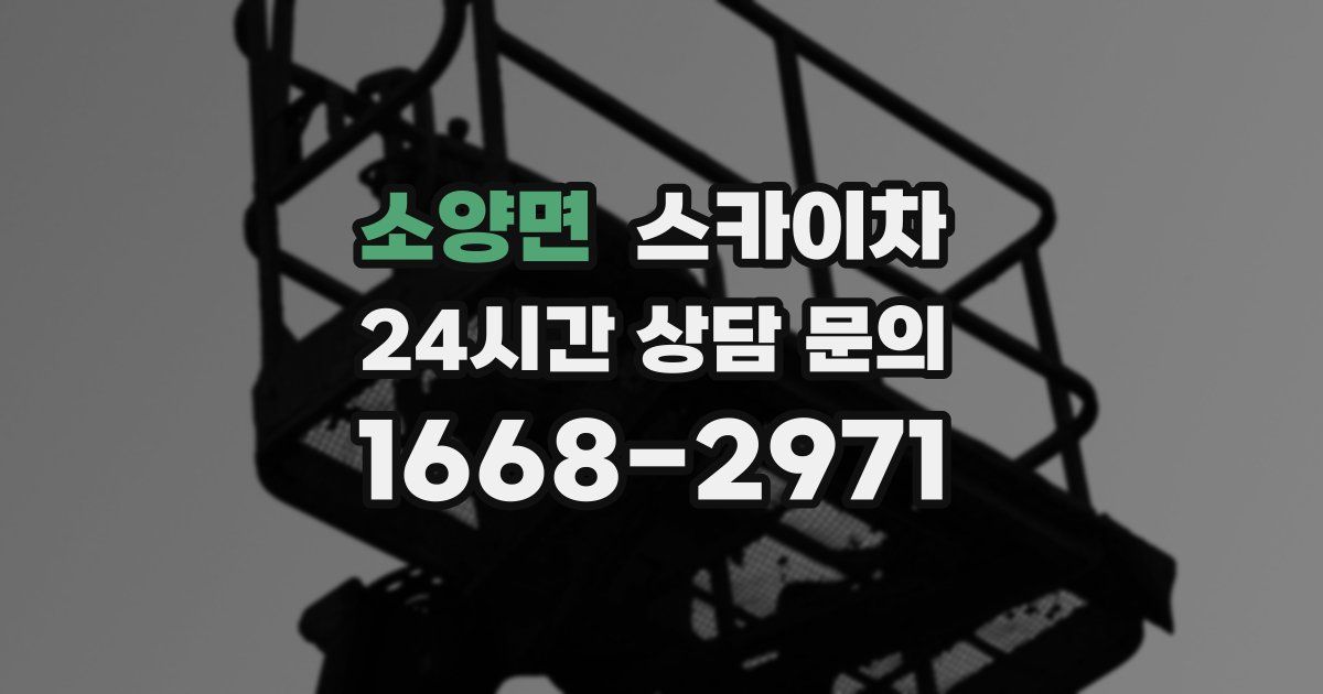 소양면 스카이차