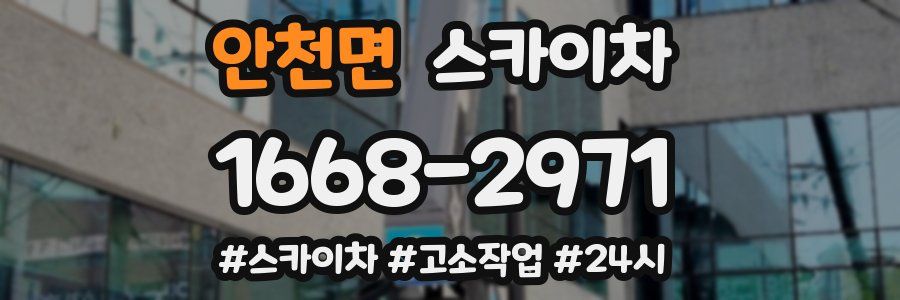 안천면 스카이차