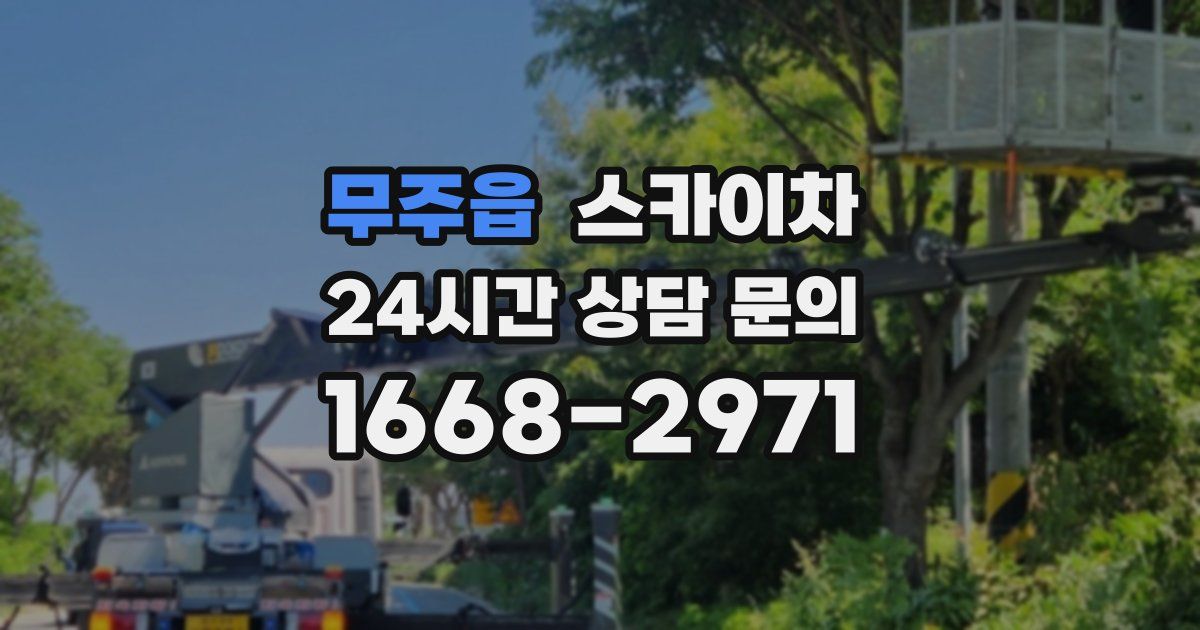 무주읍 스카이차