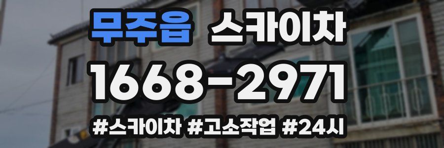 무주읍 스카이차