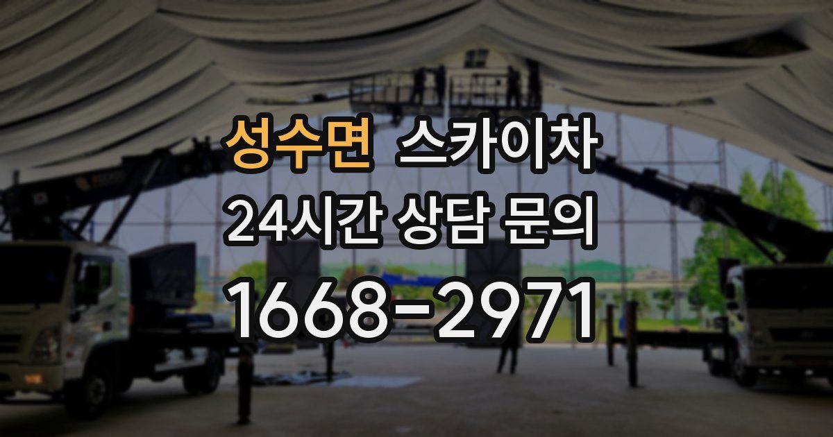 성수면 스카이차