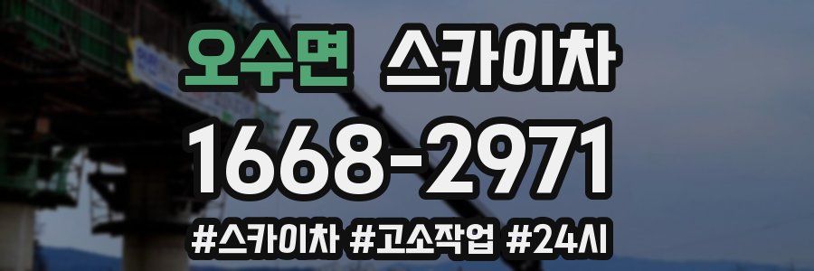 오수면 스카이차