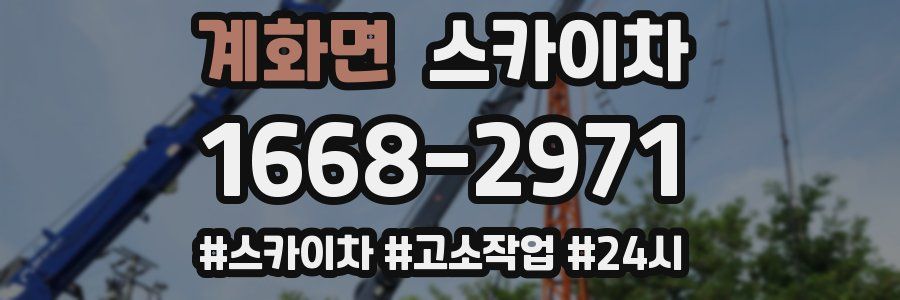 계화면 스카이차