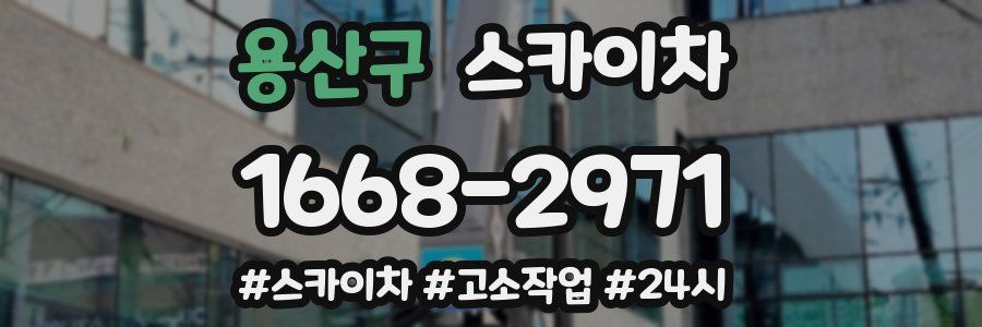 용산구 스카이차