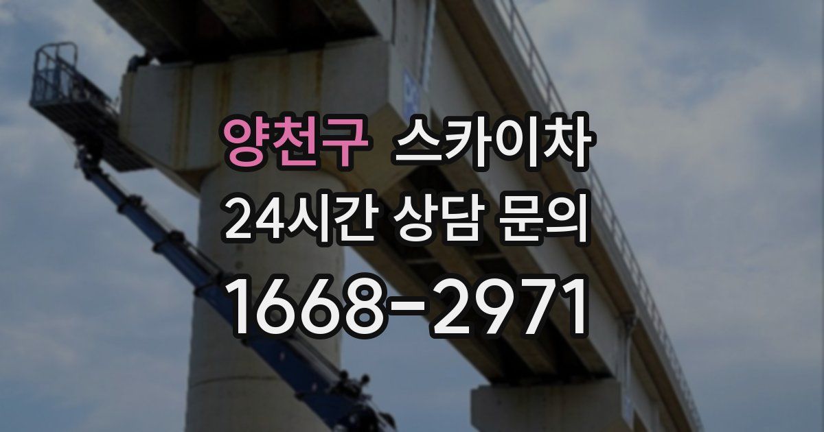 양천구 스카이차