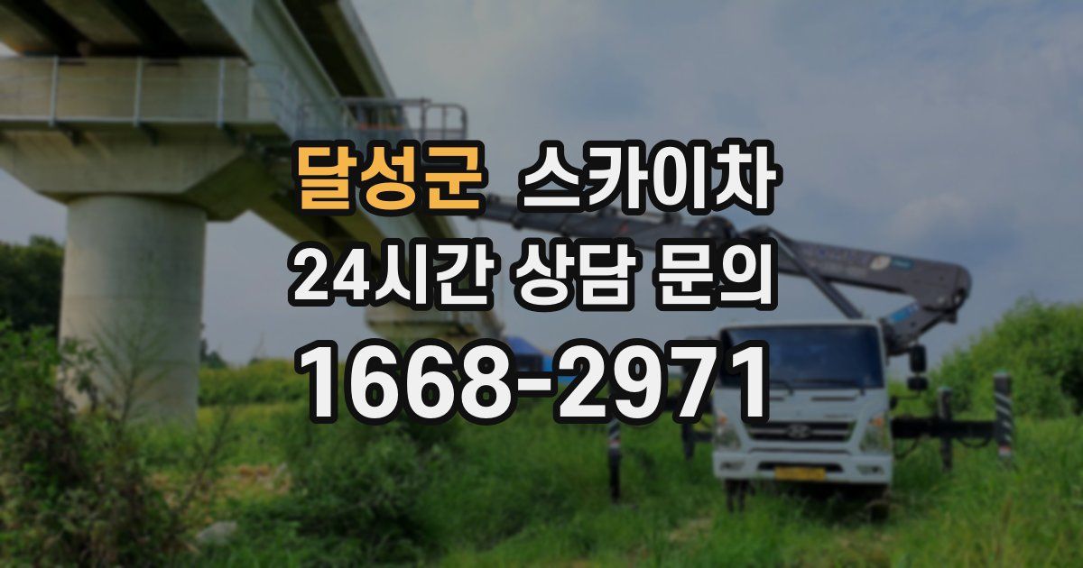 달성군 스카이차