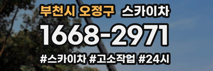 부천시 오정구 스카이차